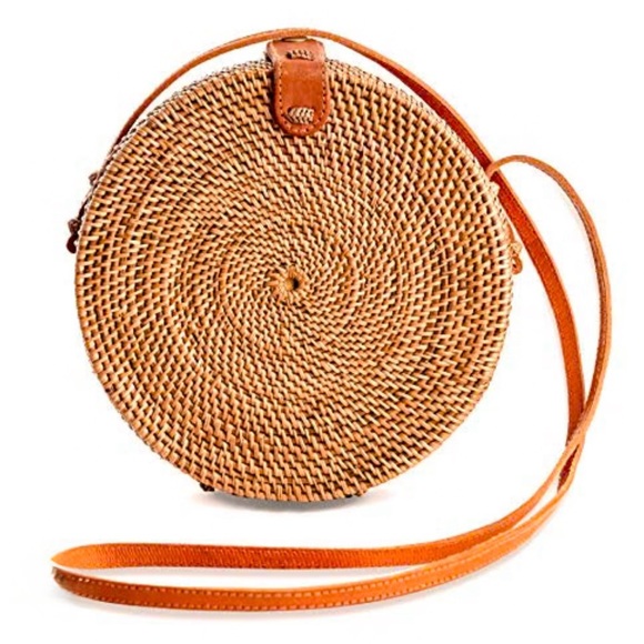 Straw Studios Handbags - Hand woven in Bali Crossbody Purse